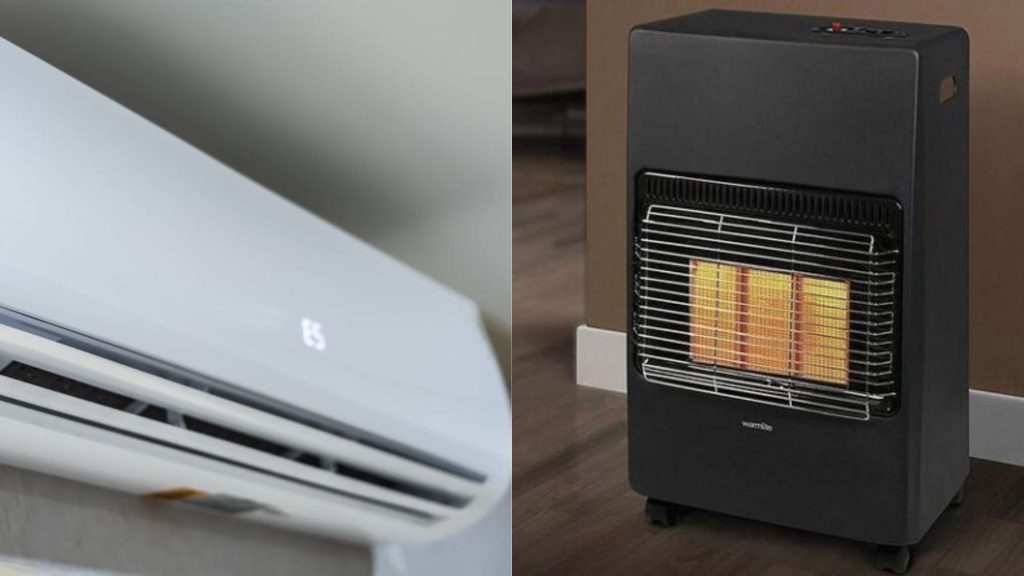 Aquecedor vs ar condicionado
